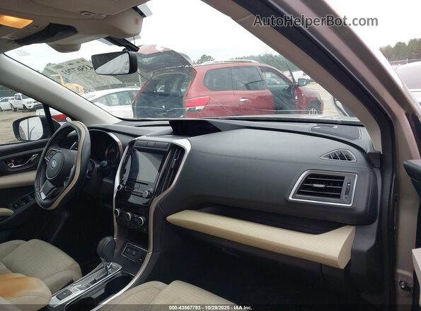4S4WMAFD0L3412254 2020 SUBARU ASCENT Кремовый Вид салона спереди