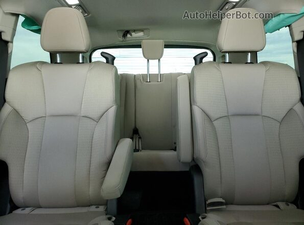 4S4WMAFD3L3461528 2020 SUBARU ASCENT White უკანა სავარძლების ხედი