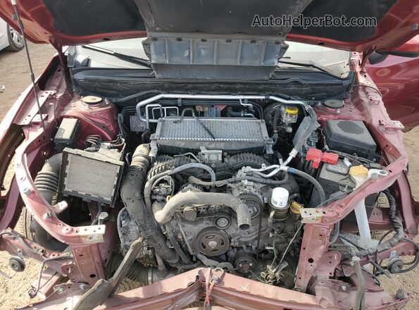 4S4WMAFD5L3406725 2020 SUBARU ASCENT Red Вид задньої частини салону