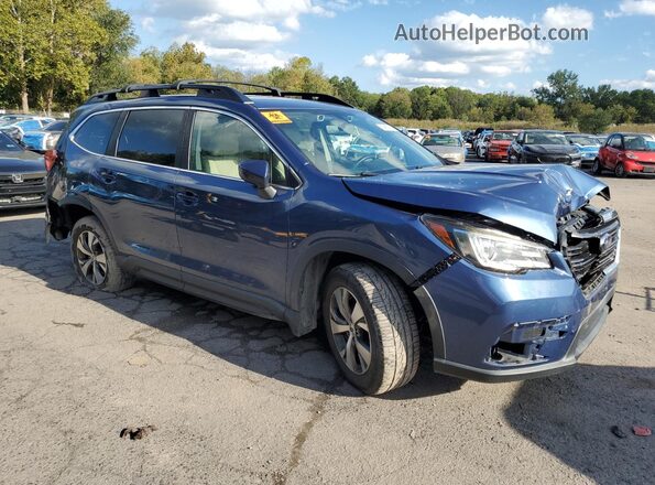 4S4WMAFD5M3414213 2021 SUBARU ASCENT Синий Передняя правая четверть