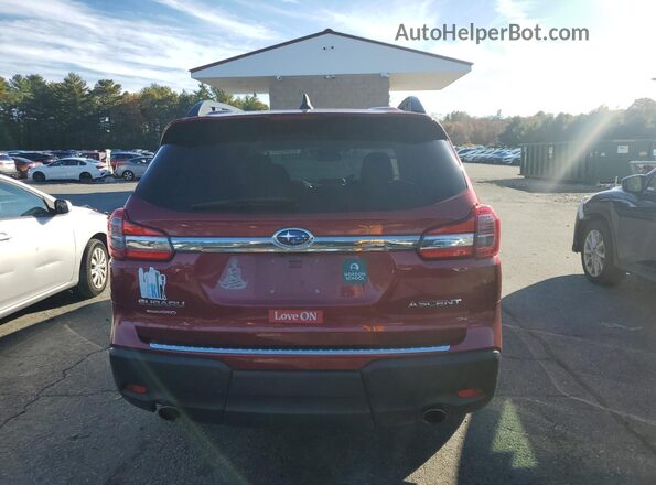 4S4WMAFD7L3415331 2020 SUBARU ASCENT Красный Вид сзади
