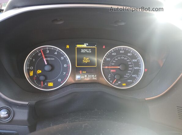 4S4WMAFD7L3415331 2020 SUBARU ASCENT Красный Вид щитка приборов