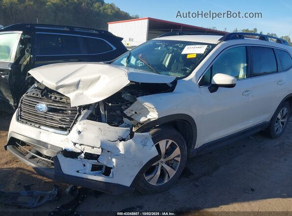 4S4WMAFD9M3440104 2021 SUBARU ASCENT White Առջևի ձախ երեք քառորդ տեսարան