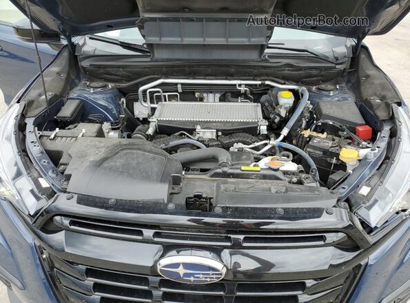 4S4WMAHD2R3431457 2024 SUBARU ASCENT Blue ძრავის განყოფილების ხედი