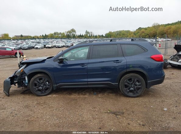 4S4WMAHD8R3462745 2024 SUBARU ASCENT Синий Панорамный вид салона 360°