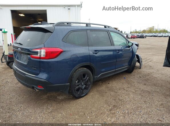 4S4WMAHD8R3462745 2024 SUBARU ASCENT Синий Задняя правая четверть