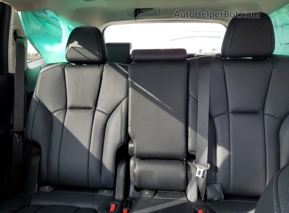 4S4WMAJD0L3408034 2020 SUBARU ASCENT Gray Вид задніх сидінь
