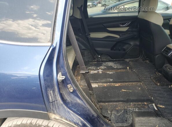 4S4WMAJD3M3450098 2021 SUBARU ASCENT Blue Rear interior view