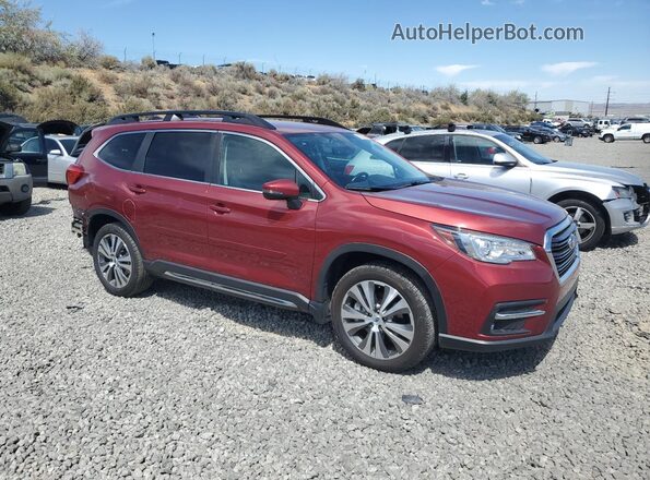 4S4WMAJD6L3466505 2020 SUBARU ASCENT Burgundy წინა მარჯვენა
