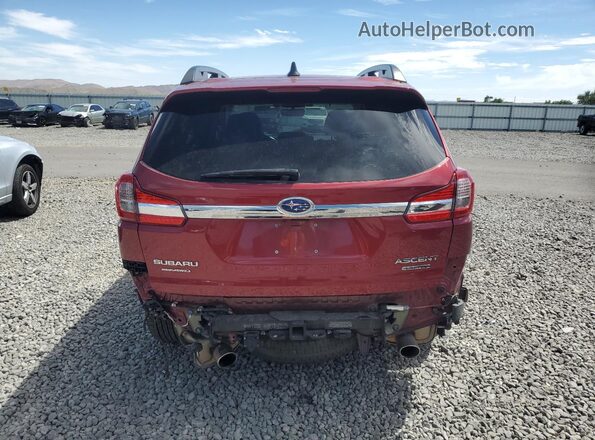 4S4WMAJD6L3466505 2020 SUBARU ASCENT Burgundy უკანა ხედი