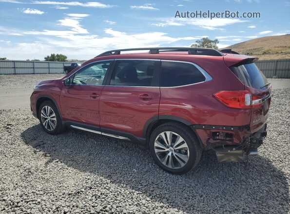 4S4WMAJD6L3466505 2020 SUBARU ASCENT Burgundy უკანა მარცხენა