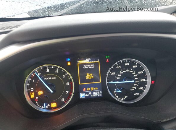 4S4WMAMD0M3437708 2021 SUBARU ASCENT Blue Instrument cluster view