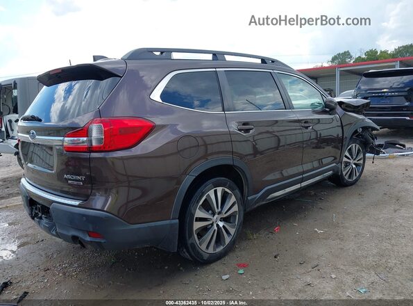 4S4WMAMD4K3407253 2019 SUBARU ASCENT Dark Brown Задняя правая четверть