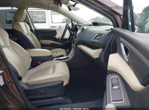 4S4WMAMD4K3407253 2019 SUBARU ASCENT Dark Brown Вид салона спереди