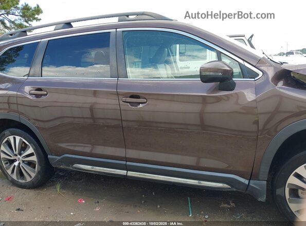4S4WMAMD4K3407253 2019 SUBARU ASCENT Dark Brown Панорамный вид салона 360°