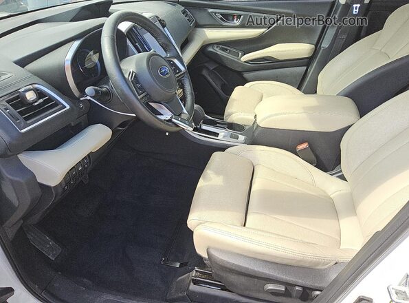 4S4WMAPD0N3440153 2022 SUBARU ASCENT White Вид салону спереду
