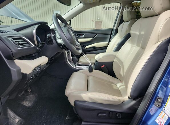 4S4WMAPD2L3435016 2020 SUBARU ASCENT Синий Вид салона спереди