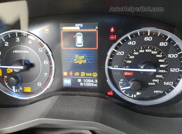 4S4WMAPD7L3475267 2020 SUBARU ASCENT Золотой Вид щитка приборов