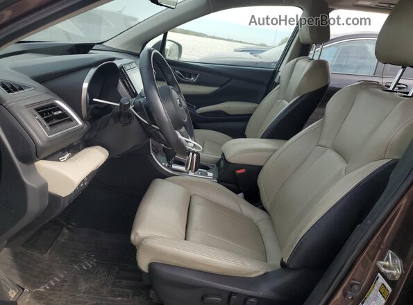 4S4WMAPDXL3405052 2020 SUBARU ASCENT Коричневый Вид салона спереди