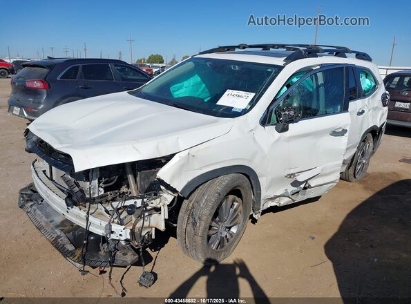 4S4WMARD7L3433226 2020 SUBARU ASCENT White წინა მარცხენა ხედი სამი მეოთხედიდან