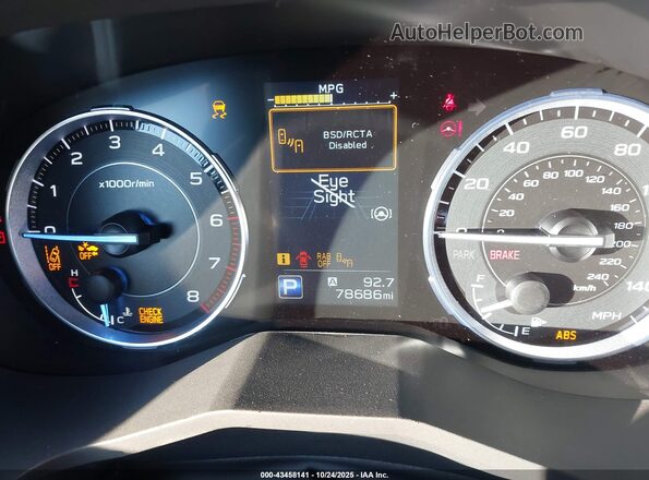 4S4WMARD8N3428071 2022 SUBARU ASCENT Черный Вид задних сидений