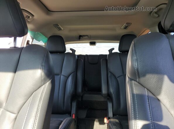 4S4WMARD9M3423718 2021 SUBARU ASCENT White უკანა სავარძლების ხედი