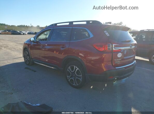 4S4WMAUD6P3407519 2023 SUBARU ASCENT Red Задня ліва чверть