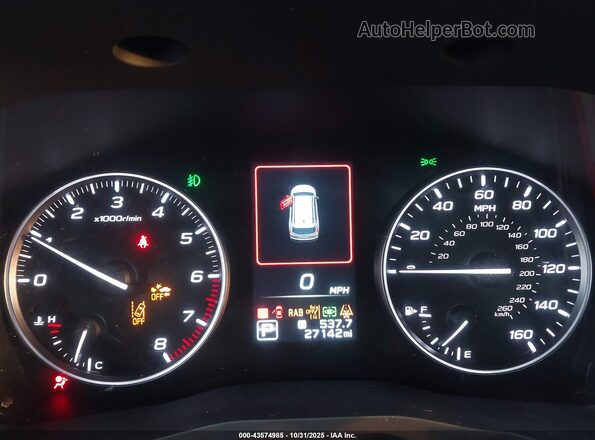 4S4WMAUD7P3434843 2023 SUBARU ASCENT Черный Вид задних сидений
