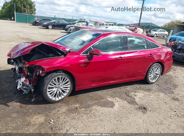 4T1B21FB1KU002171 2019 TOYOTA LIMITED Burgundy 