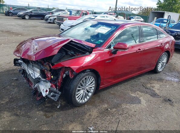 4T1B21FB1KU002171 2019 TOYOTA LIMITED Burgundy 