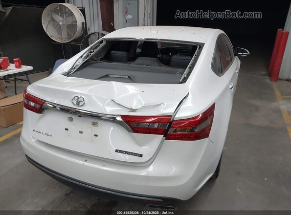 4T1BK1EB2JU271828 2018 TOYOTA AVALON White Դիմացի տեսք