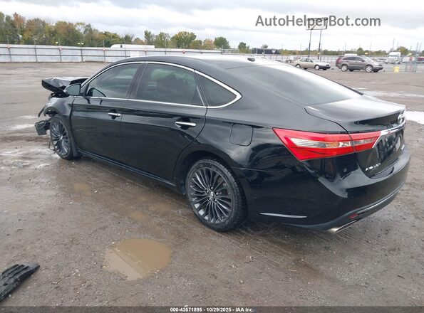 4T1BK1EB4HU256578 2017 TOYOTA AVALON Black Tył lewy