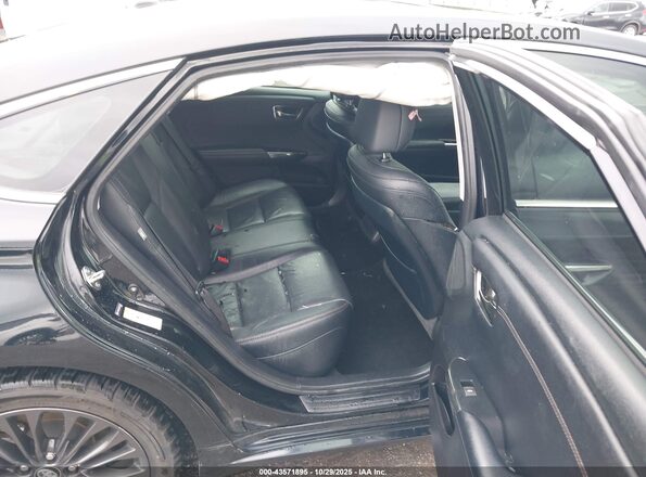 4T1BK1EB4HU256578 2017 TOYOTA AVALON Black Widok naklejki z numerem VIN