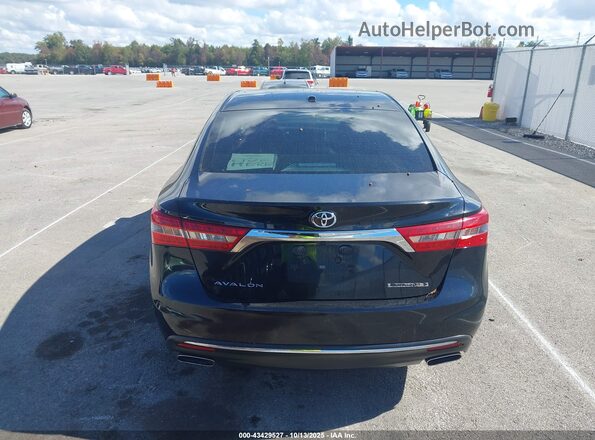 4T1BK1EB7GU233875 2016 TOYOTA AVALON Black 