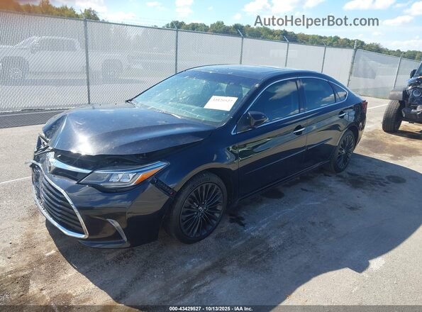 4T1BK1EB7GU233875 2016 TOYOTA AVALON Black წინა მარცხენა ხედი სამი მეოთხედიდან