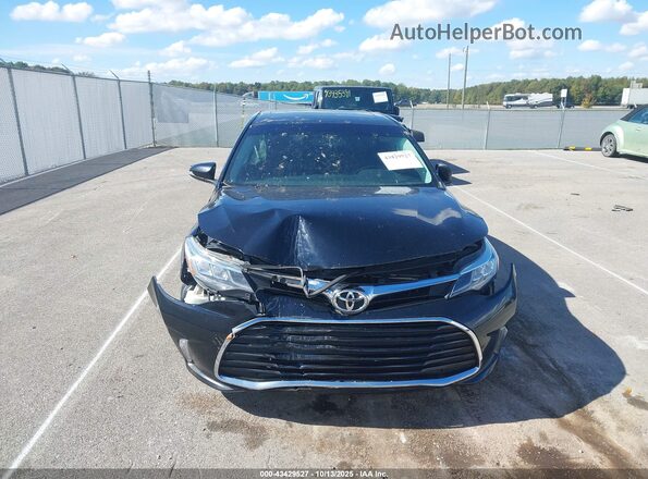 4T1BK1EB7GU233875 2016 TOYOTA AVALON Black ხელსაწყოთა პანელის ხედი