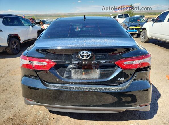 4T1C11AK4LU911389 2020 TOYOTA LE Black უკანა ხედი