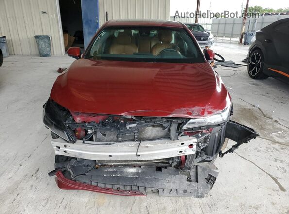 4T1CZ1FB1LU054773 2020 TOYOTA LIMITED Красный Вид спереди