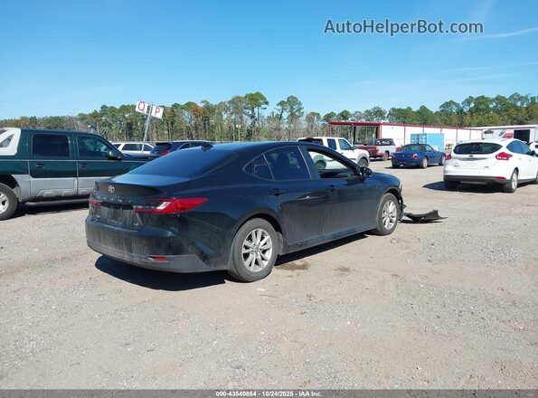 4T1DAACK2SU054425 2025 TOYOTA LE Black უკანა მარჯვენა