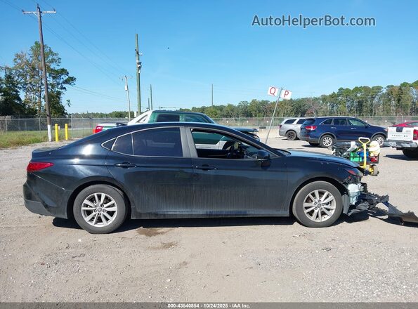 4T1DAACK2SU054425 2025 TOYOTA LE Black უკანა სალონის ხედი