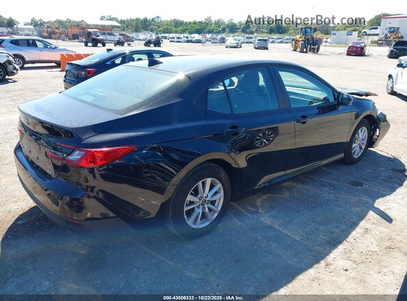 4T1DAACK4SU564713 2025 TOYOTA LE Black Tył prawy