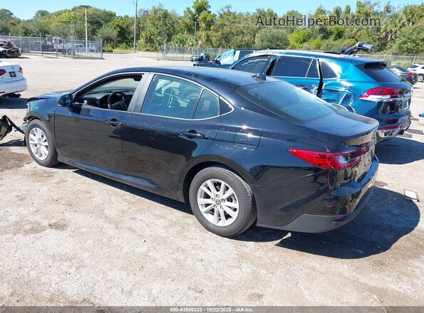 4T1DAACK4SU564713 2025 TOYOTA LE Black Tył lewy