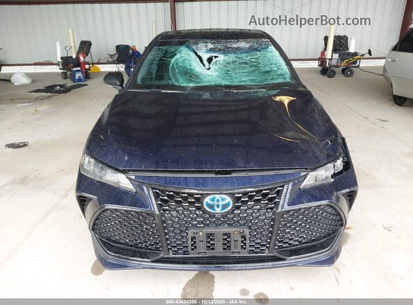 4T1EA1AB4MU002675 2021 TOYOTA AVALON Dark Blue Вид щитка приборов