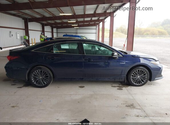 4T1EA1AB4MU002675 2021 TOYOTA AVALON Dark Blue Вид задней части салона