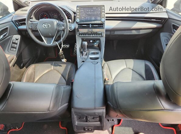 4T1FZ1FB1LU053670 2020 TOYOTA AVALON Черный Вид панели приборов