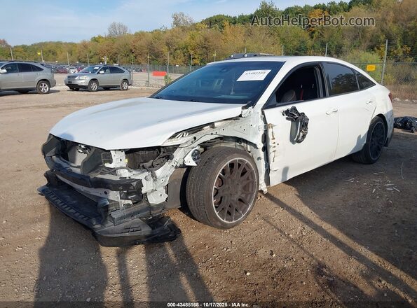 4T1FZ1FB5LU051002 2020 TOYOTA AVALON White Vista tres cuartos delantera izquierda
