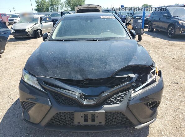 4T1G11AK0LU948053 2020 TOYOTA CAMRY Black Widok z przodu