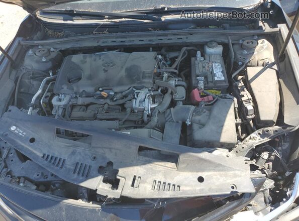 4T1G11AK0LU948053 2020 TOYOTA CAMRY Black Widok wnętrza z tyłu