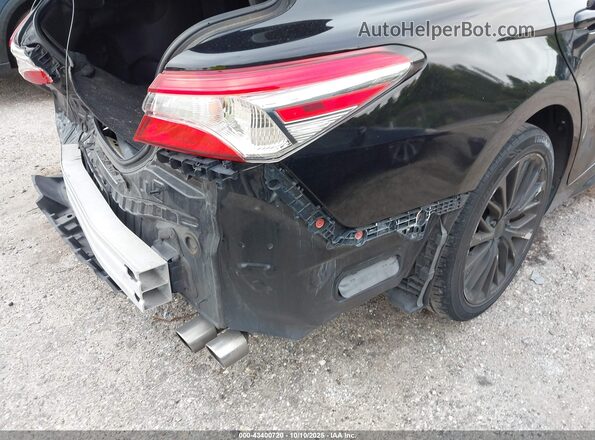 4T1G11AK6LU986368 2020 TOYOTA CAMRY Black Front view