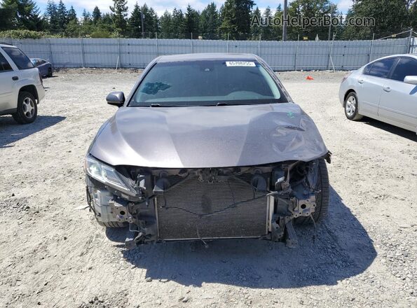4T1G11AKXLU356790 2020 TOYOTA CAMRY Charcoal წინა ხედი